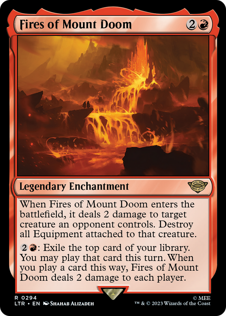 Fires of Mount Doom (294) (LTR)