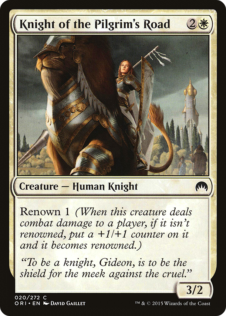 Knight of the Pilgrim's Road (20) (ORI)