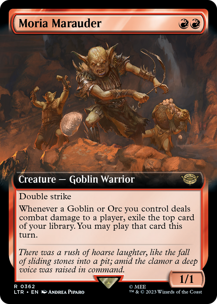 Moria Marauder (Extended Art) (362) (LTR)