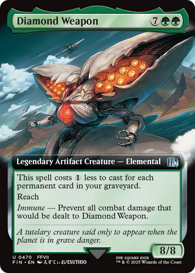 Diamond Weapon (Extended Art) (470) (FIN)