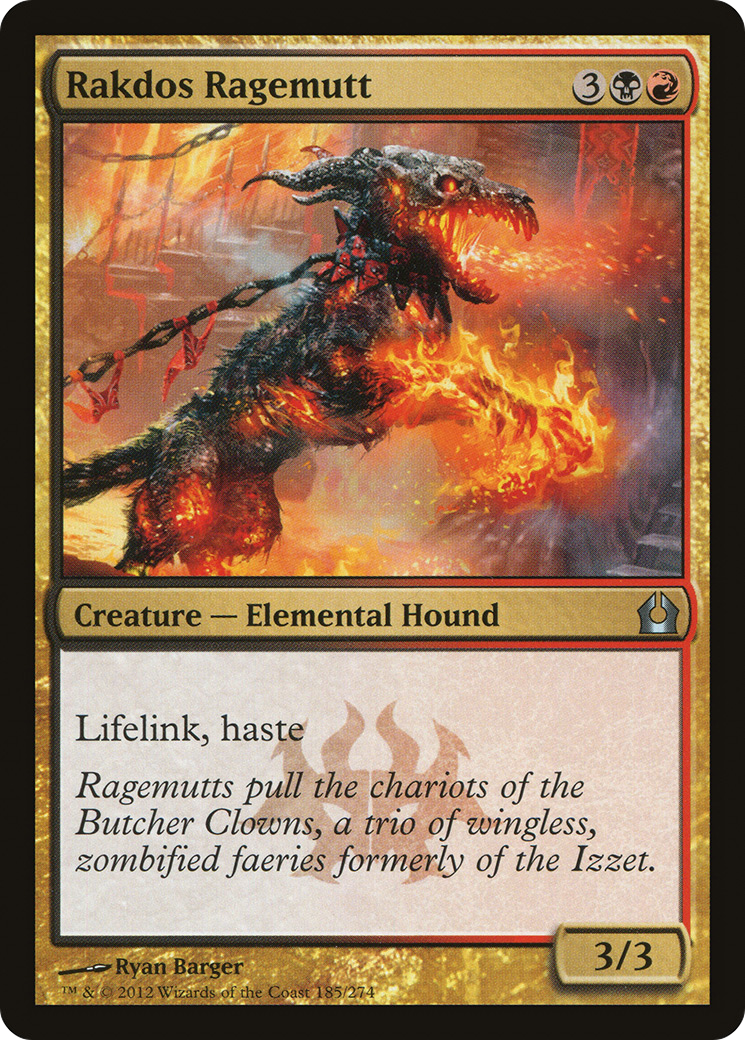 Rakdos Ragemutt (185) (RTR)