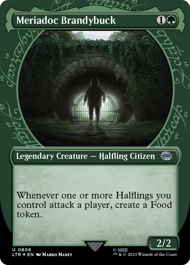 Meriadoc Brandybuck (Showcase) (Surge Foil) (806) (LTR)