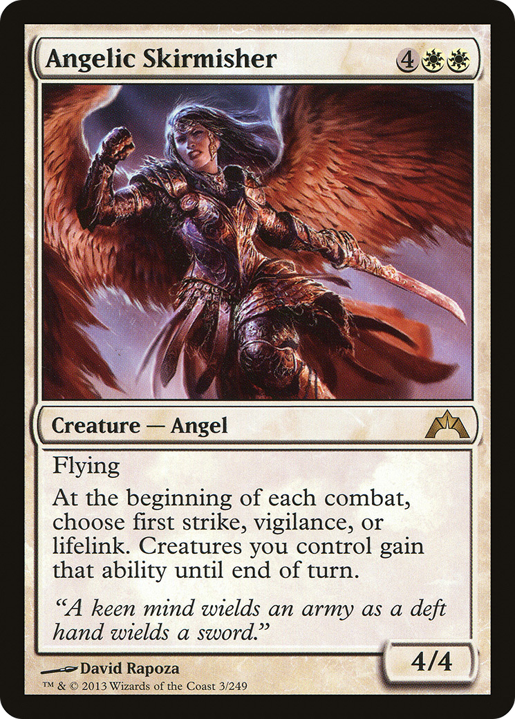 Angelic Skirmisher (3) (GTC)