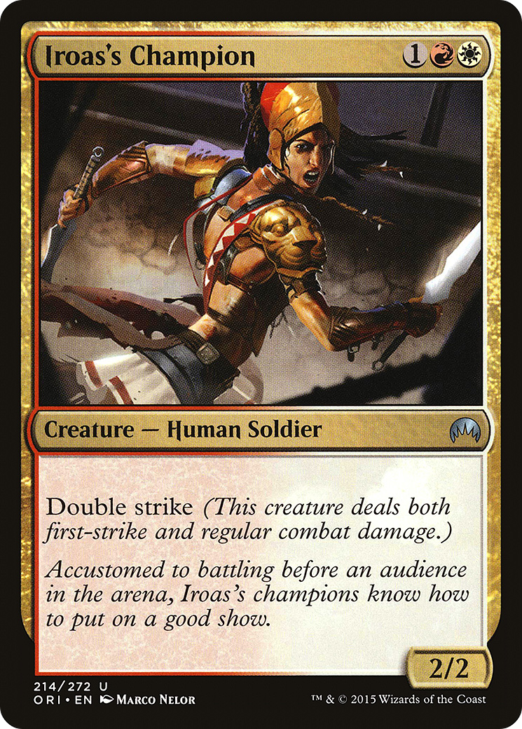Iroas's Champion (214) (ORI)