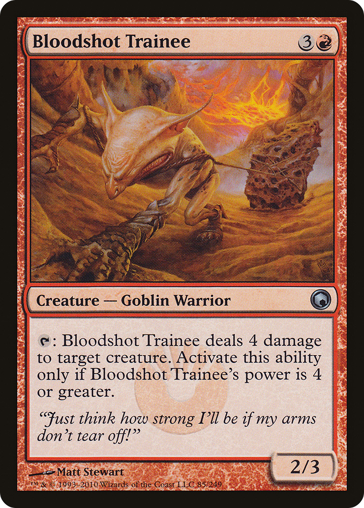 Bloodshot Trainee (85) (SOM)
