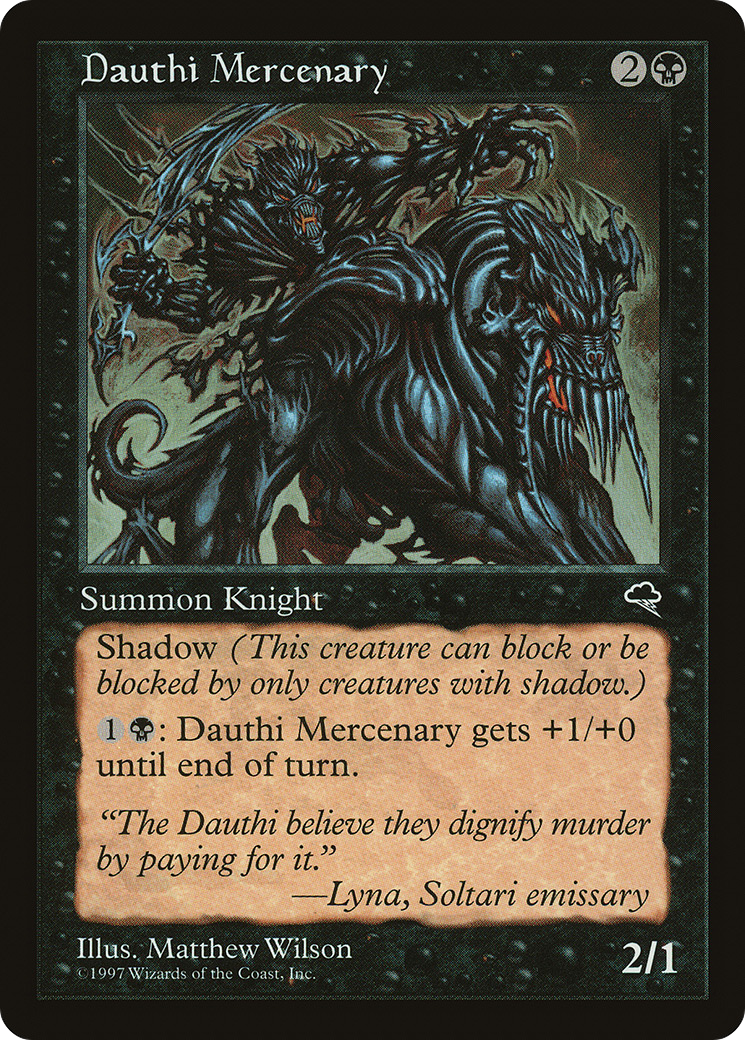 Dauthi Mercenary (124) (TMP)