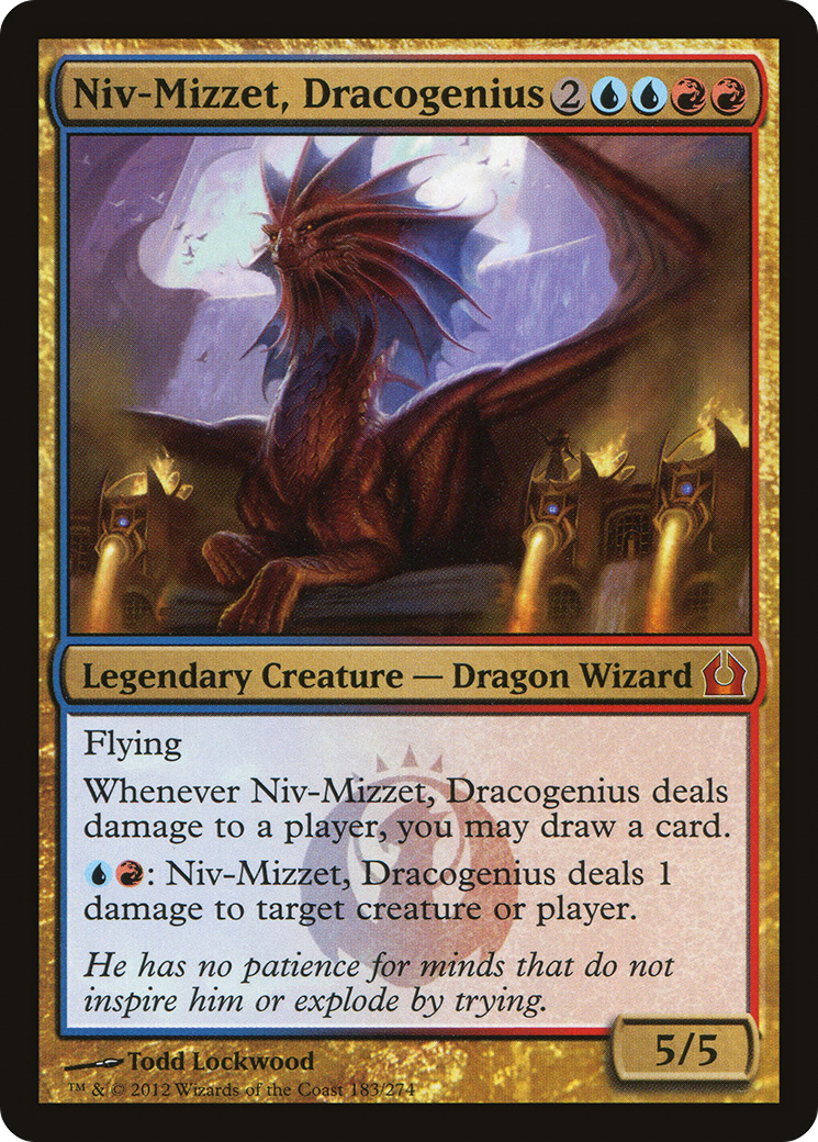 Niv-Mizzet, Dracogenius (183) (RTR)