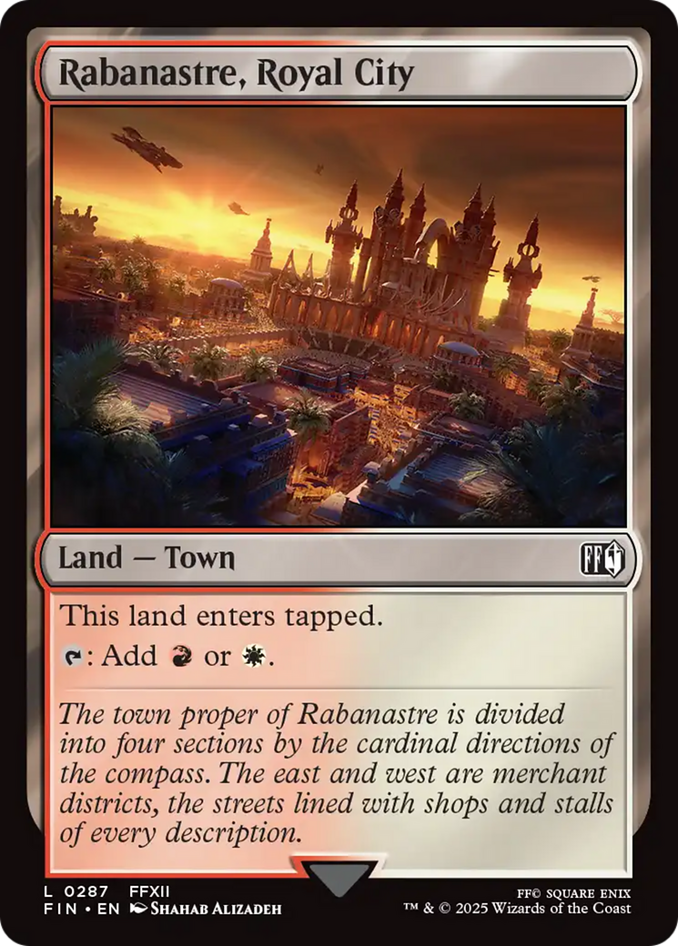 Rabanastre, Royal City (287) (FIN)