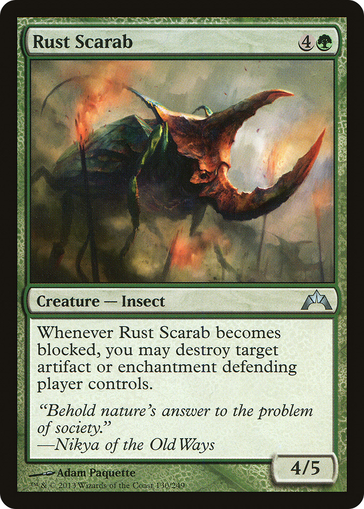 Rust Scarab (130) (GTC)