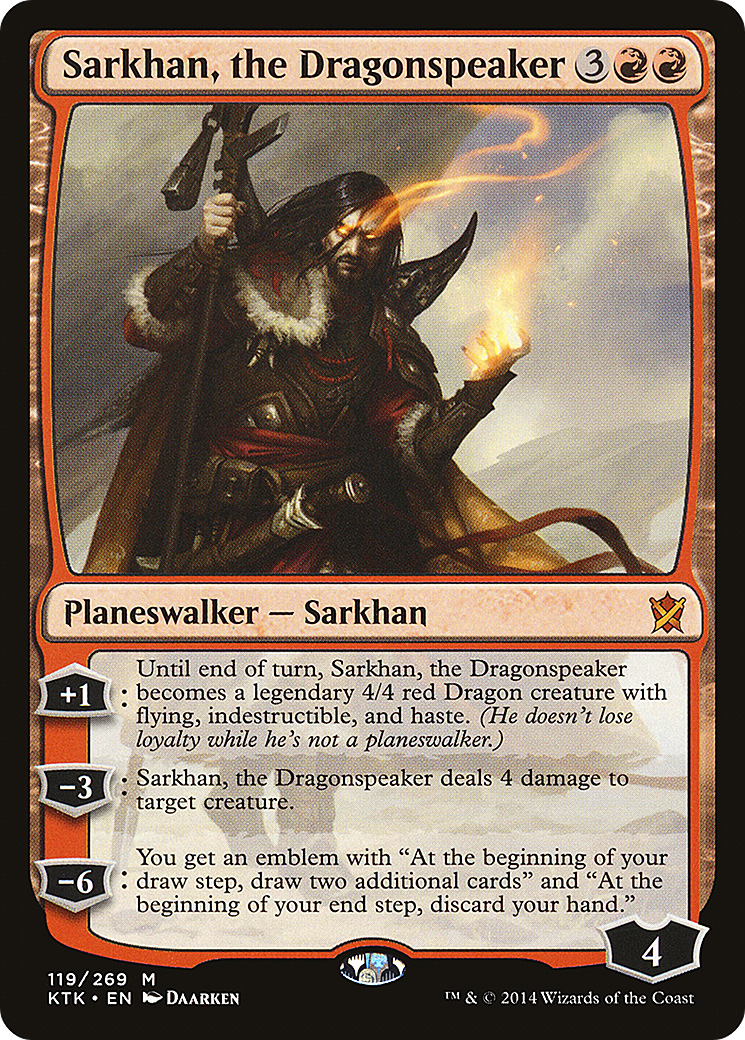 Sarkhan, the Dragonspeaker (119) (KTK)