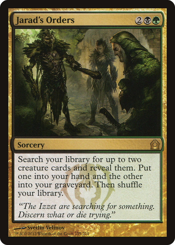 Jarad's Orders (175) (RTR)