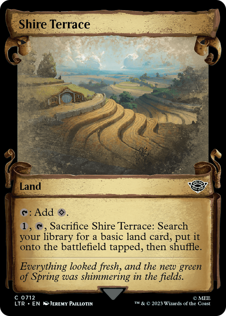 Shire Terrace (Showcase Scrolls) (712) (LTR)