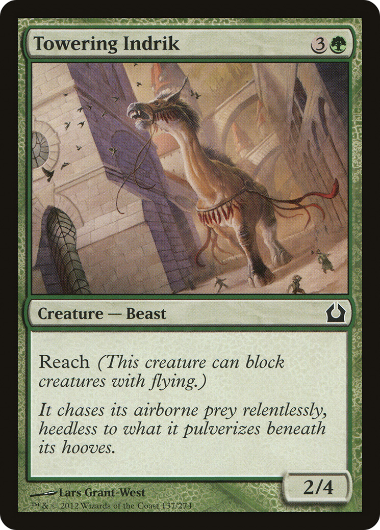 Towering Indrik (137) (RTR)