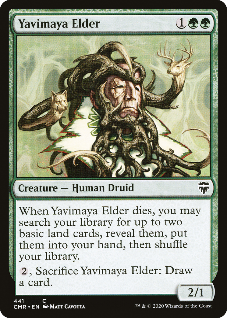Yavimaya Elder (CMR-441) - Commander Legends