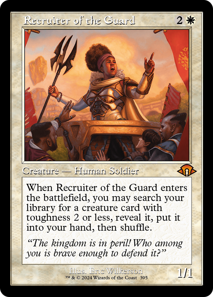 Recruiter of the Guard (Retro Frame) (395) (MH3)