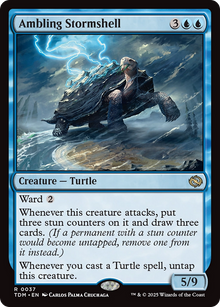 Ambling Stormshell (TDM-037) - Tarkir: Dragonstorm