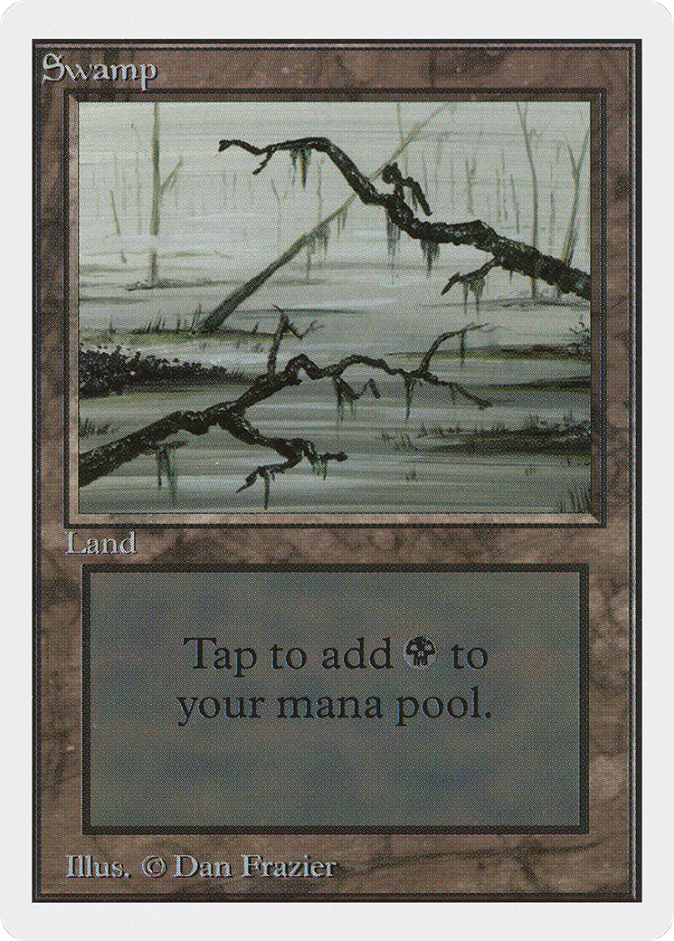 Swamp (C) (2ED-296) - Unlimited Edition