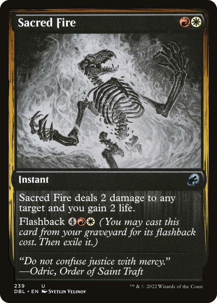 Sacred Fire (DBL-239) - Innistrad: Double Feature
