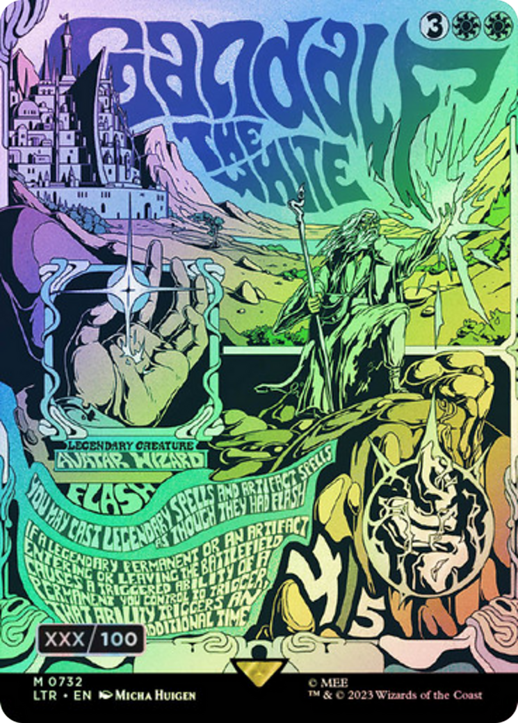 Gandalf the White (Borderless Poster) (Serial Numbered) (732) (LTR)