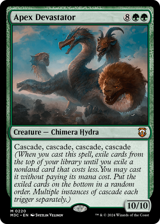 Apex Devastator (M3C-220) - Modern Horizons 3 Commander Ripple Foil
