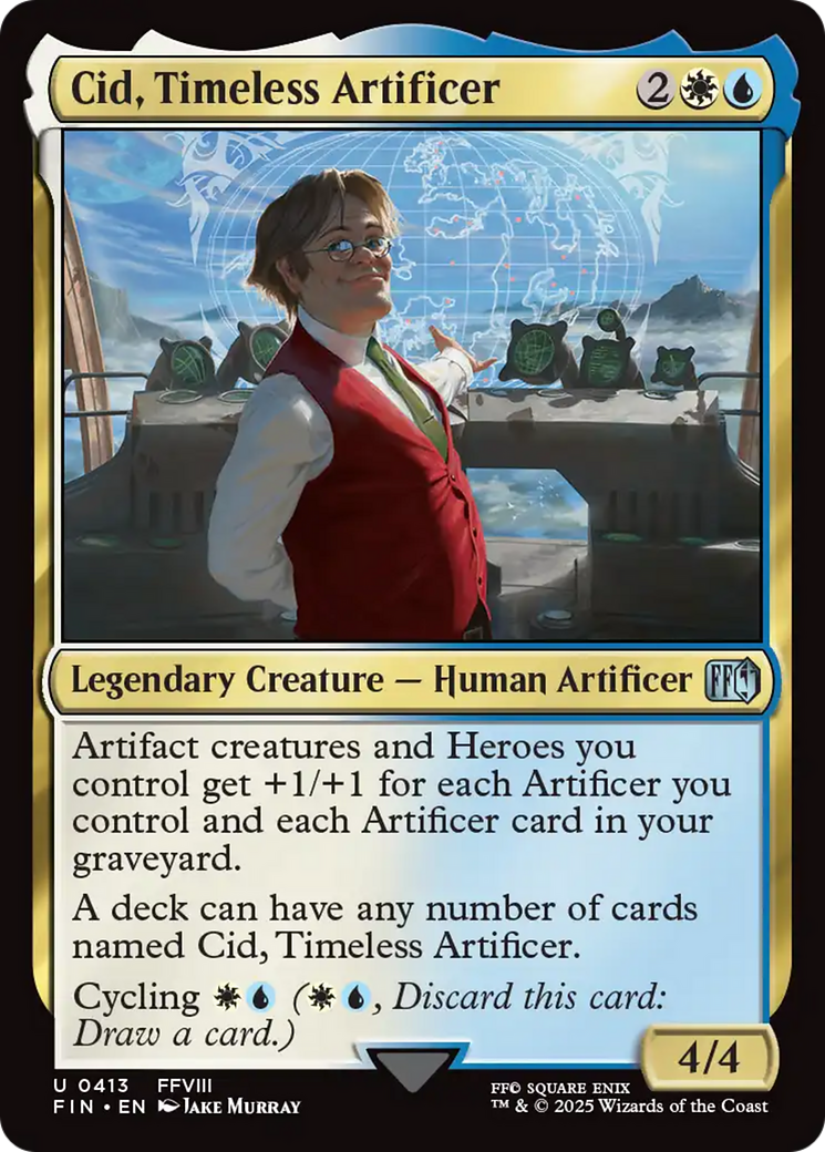Cid, Timeless Artificer (0413) (413) (FIN)