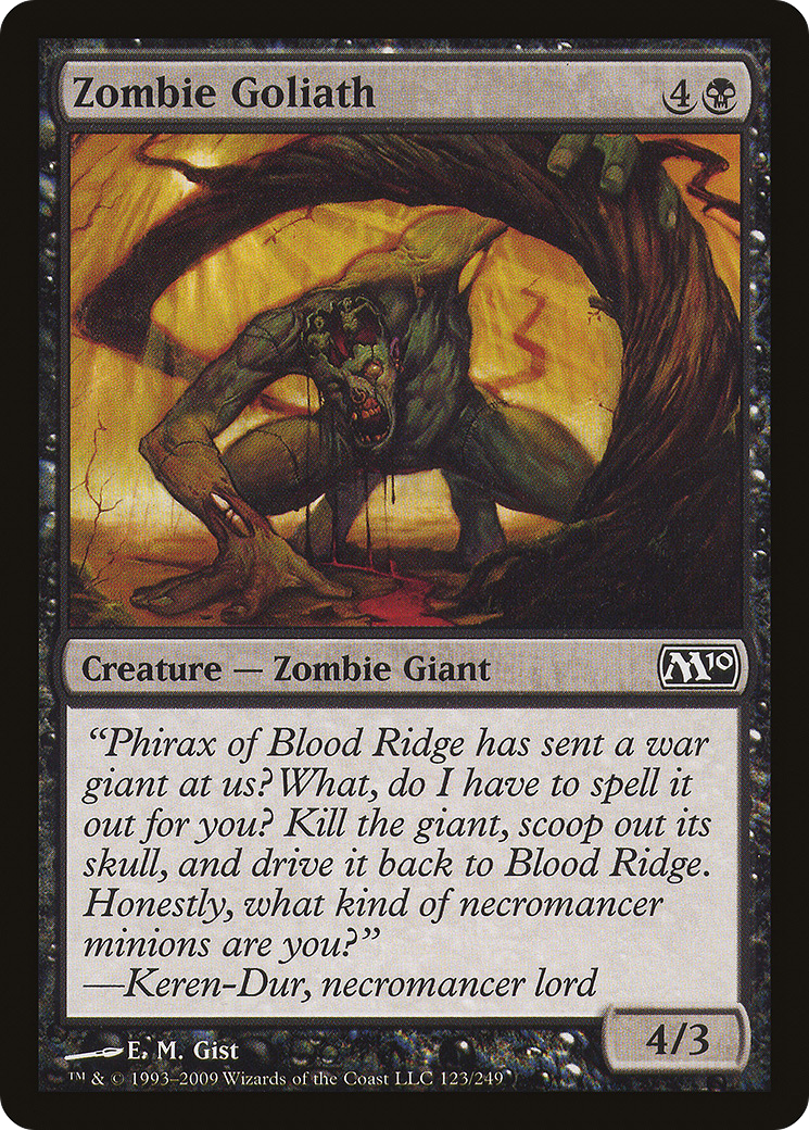 Zombie Goliath (123) (M10)