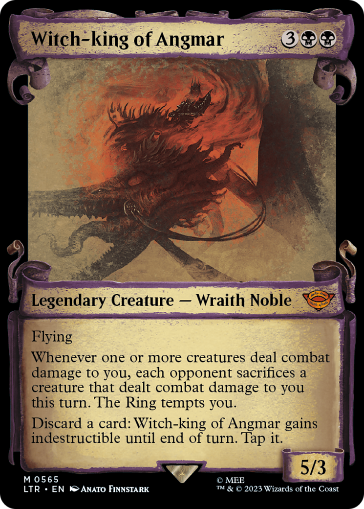 Witch-king of Angmar (Showcase Scrolls) (565) (LTR)