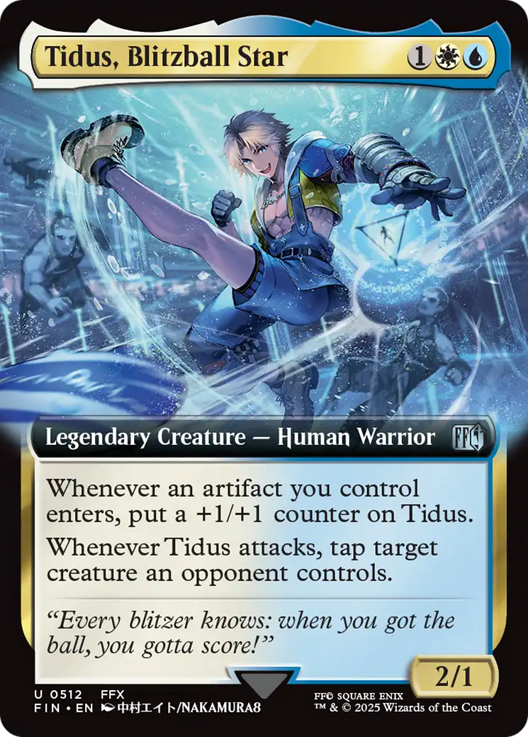 Tidus, Blitzball Star (Extended Art) (512) (FIN)