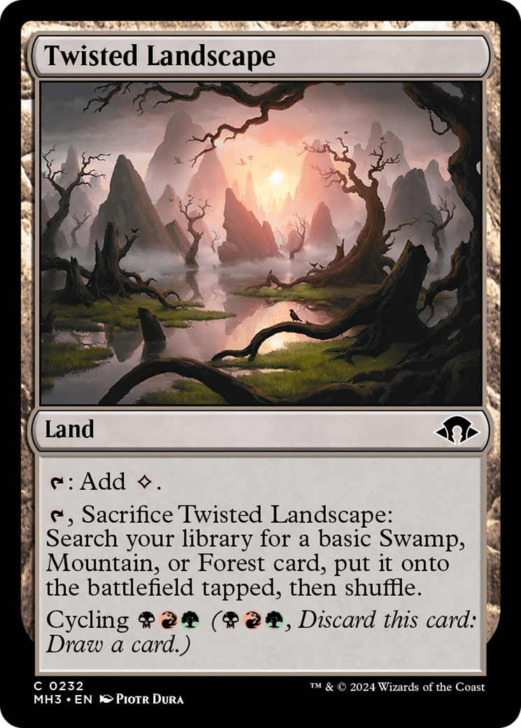 Twisted Landscape (232) (MH3)