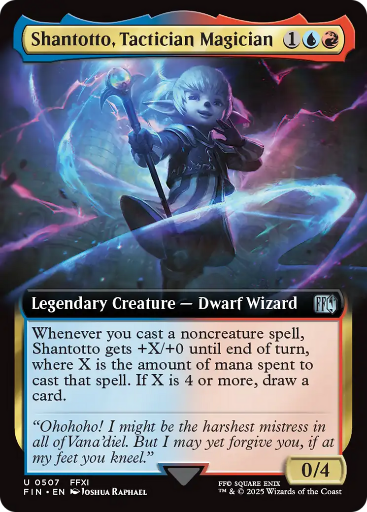 Shantotto, Tactician Magician (Extended Art) (507) (FIN)
