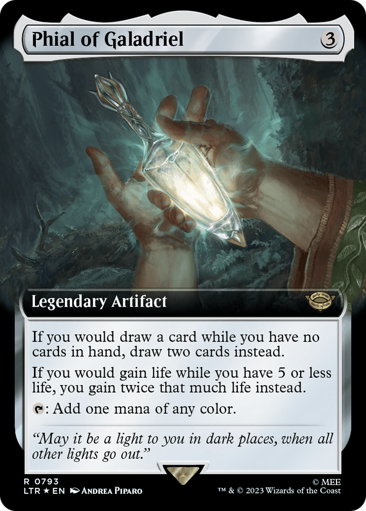Phial of Galadriel (Extended Art) (Surge Foil) (793) (LTR)