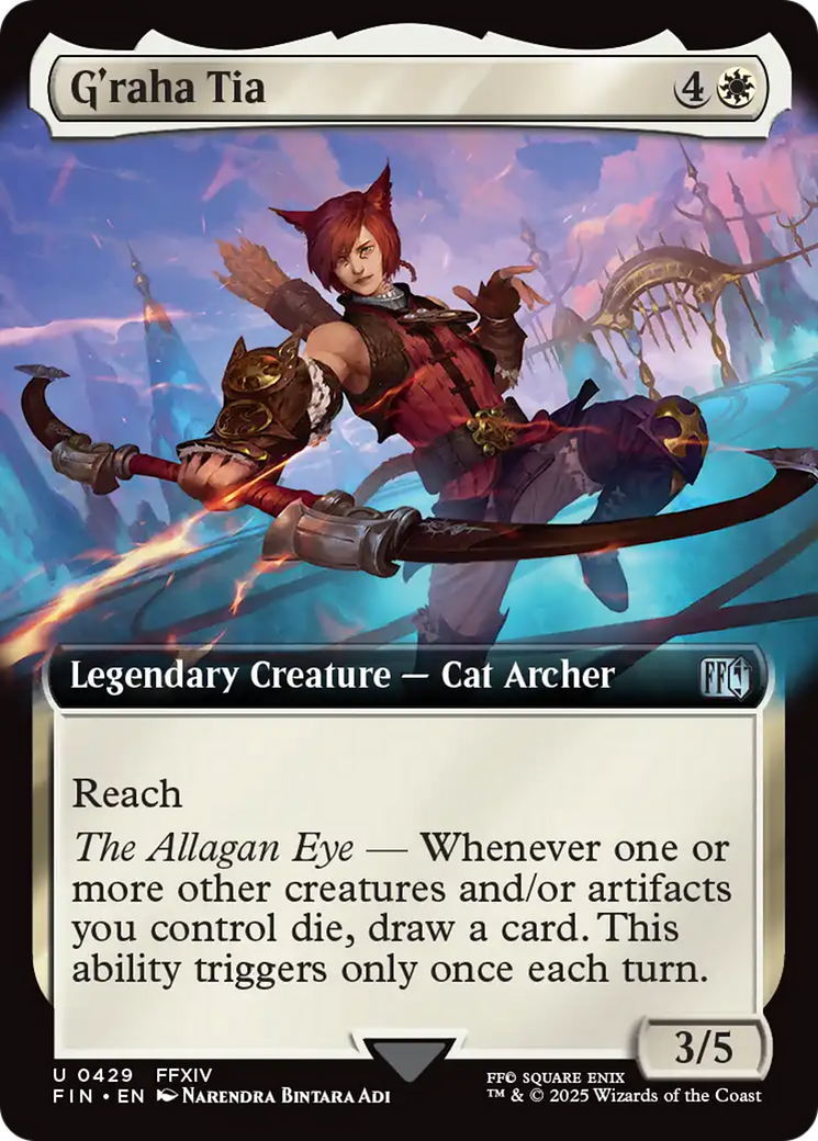 G'raha Tia (Extended Art) (429) (FIN)