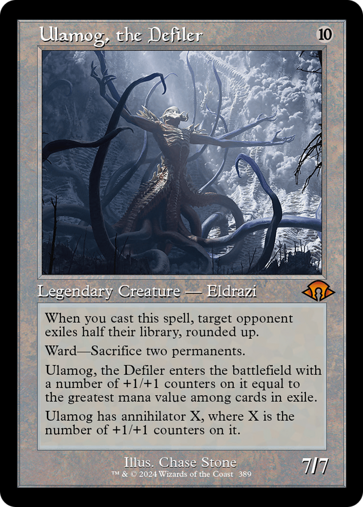 Ulamog, the Defiler (Retro Frame) (389) (MH3)