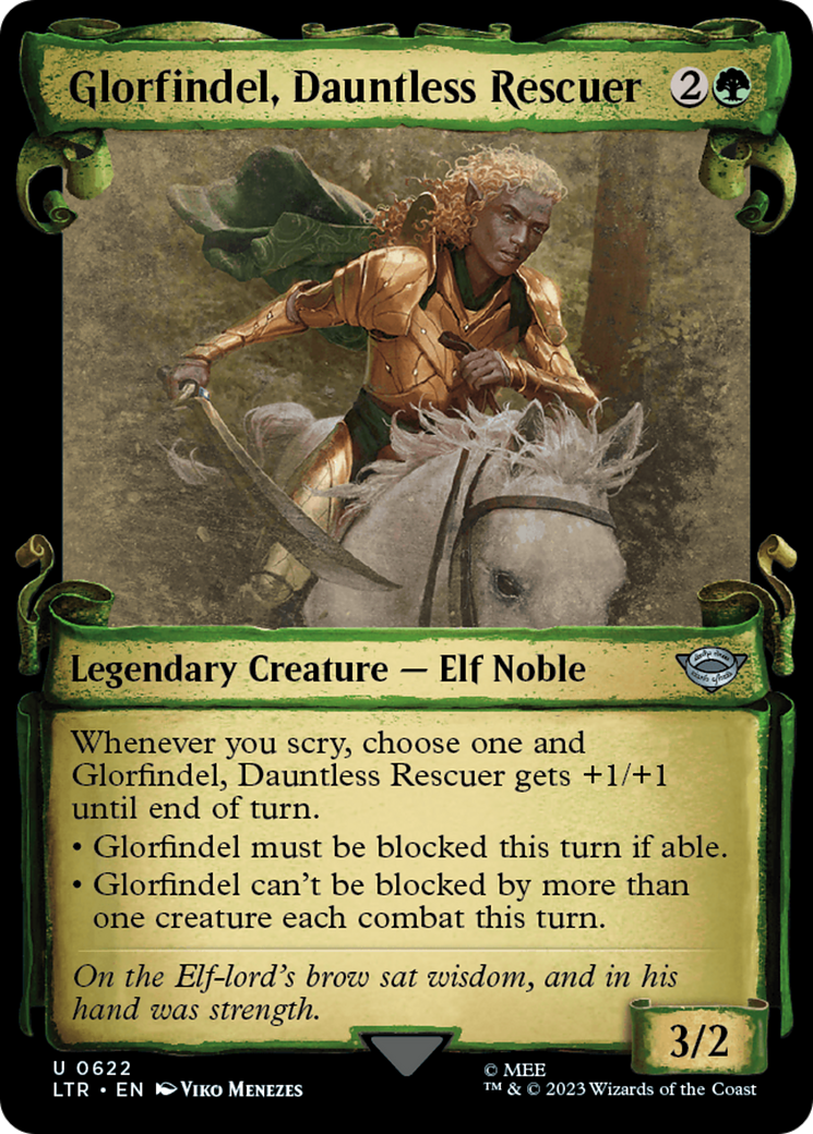 Glorfindel, Dauntless Rescuer (Showcase Scrolls) (622) (LTR)