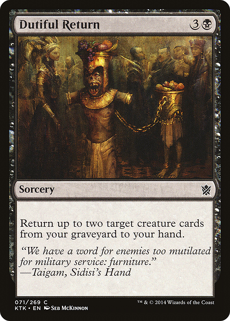 Dutiful Return (71) (KTK)