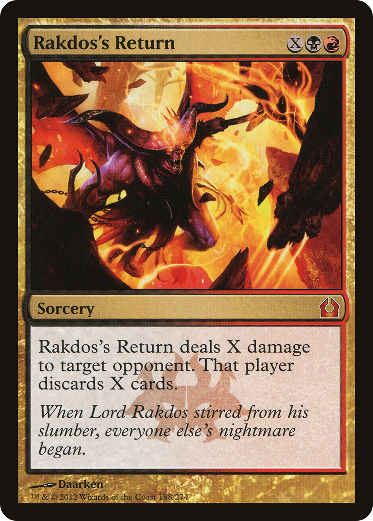 Rakdos's Return (188) (RTR)