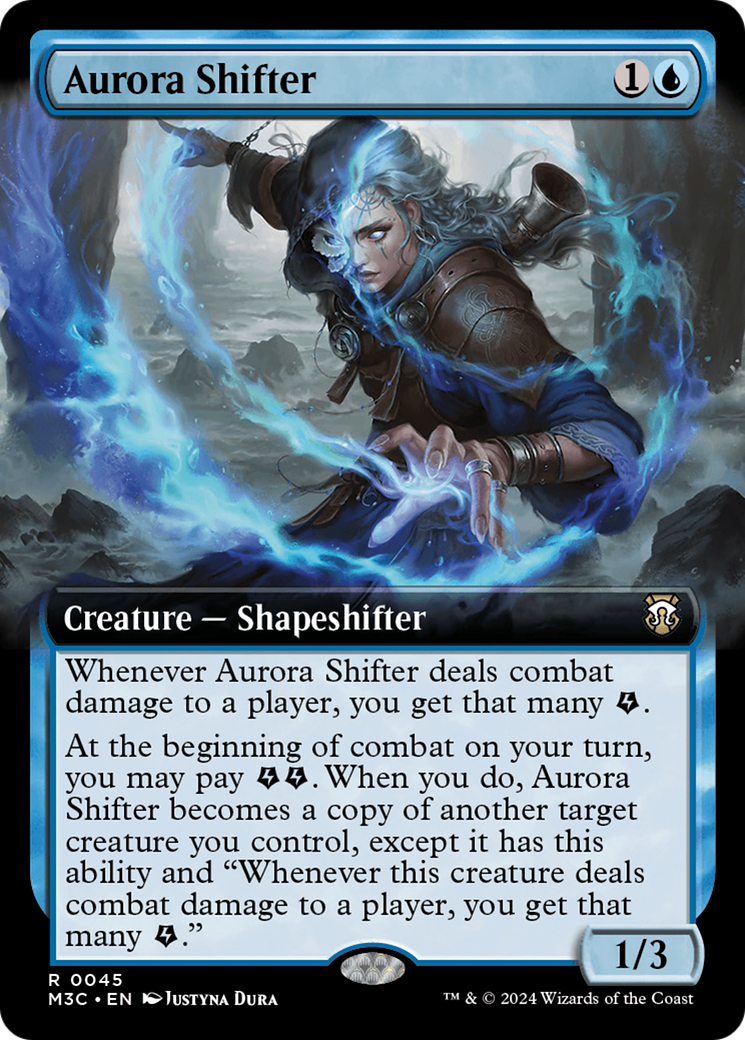 Aurora Shifter (Extended Art) (M3C-045) - Modern Horizons 3 Commander: (Extended Art) Foil