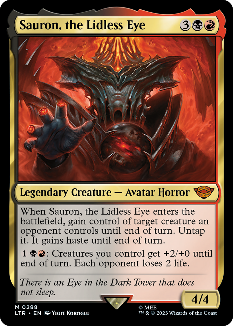 Sauron, the Lidless Eye (288) (LTR)