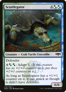 Scuttlegator (RNA-218) - Ravnica Allegiance