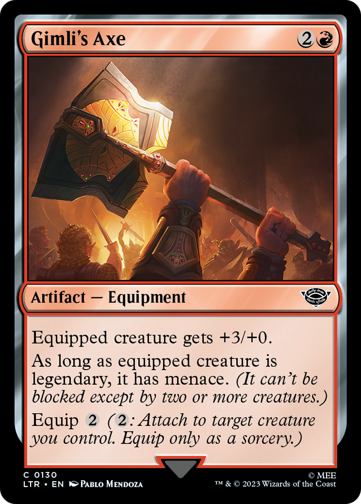 Gimli's Axe (130) (LTR)