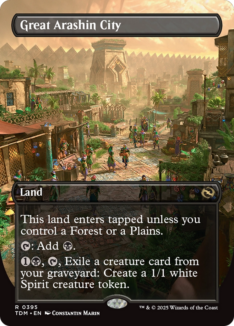 Great Arashin City (TDM-395) - Tarkir: Dragonstorm (Borderless)