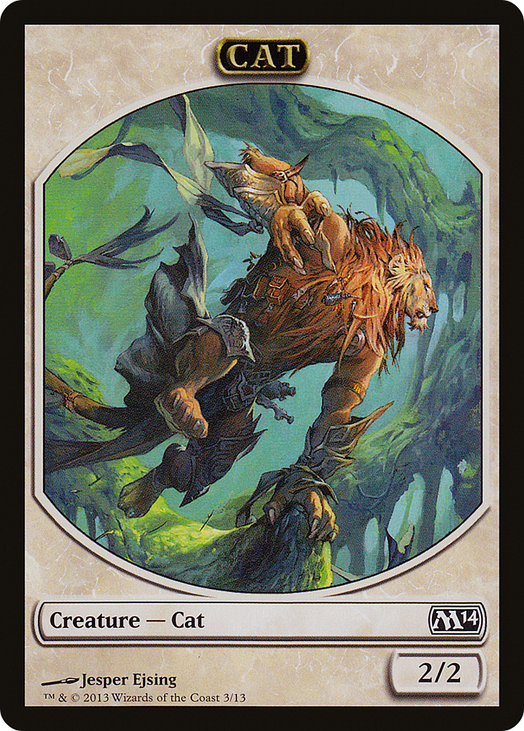 Cat Token (3) (M14)