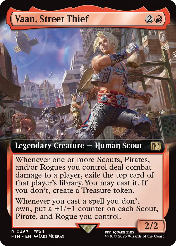Vaan, Street Thief (Extended Art) (467) (FIN)