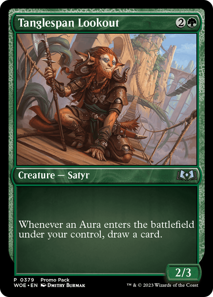 Tanglespan Lookout (PPWOE-379) - Wilds of Eldraine Foil