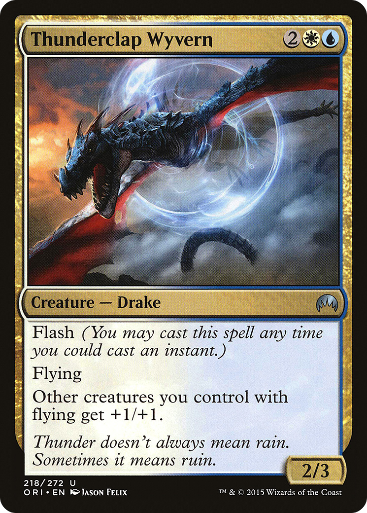Thunderclap Wyvern (218) (ORI)