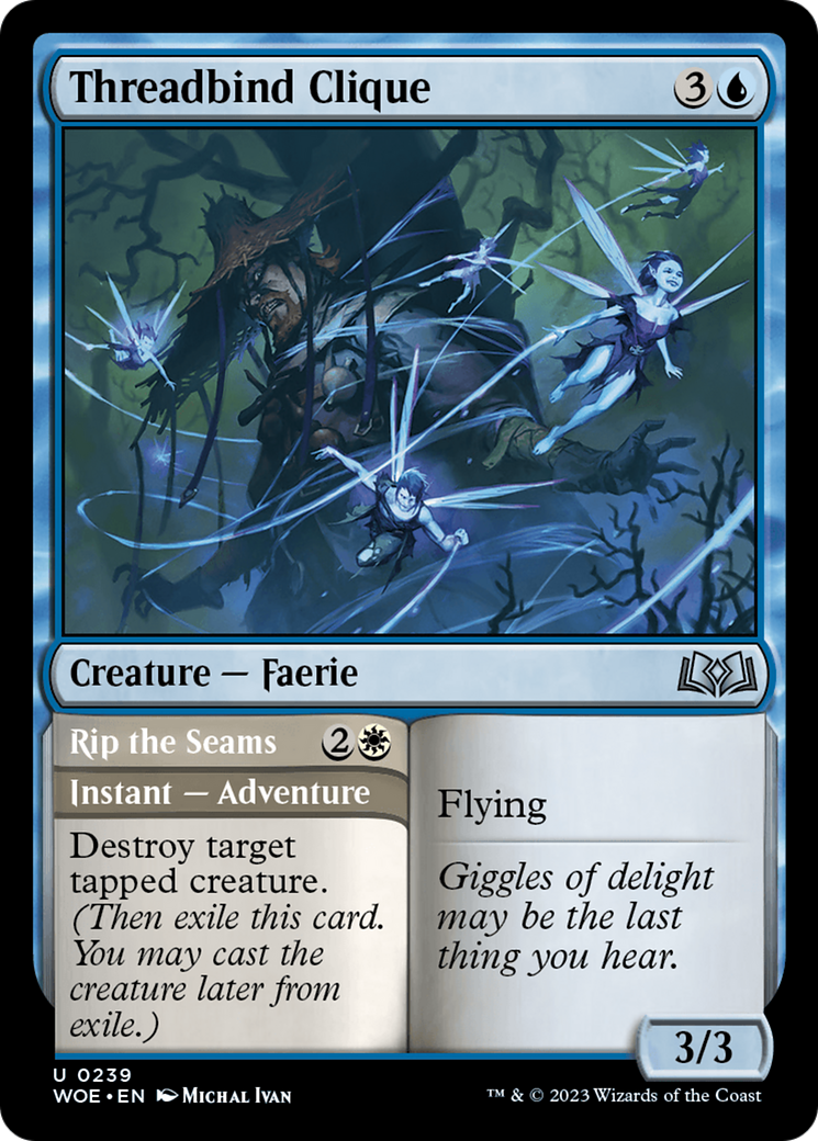 Threadbind Clique (WOE-239) - Wilds of Eldraine