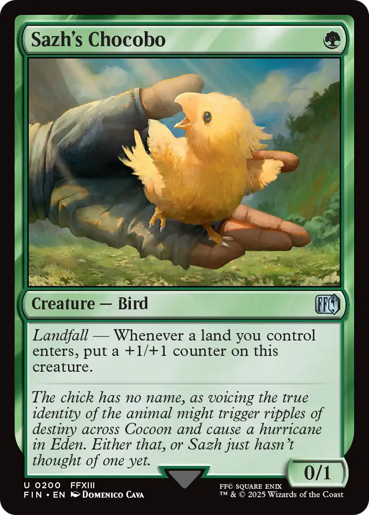 Sazh's Chocobo (200) (FIN)