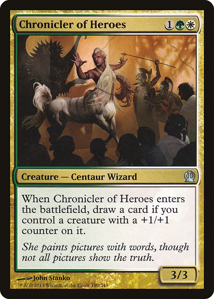 Chronicler of Heroes (THS-190) - Theros