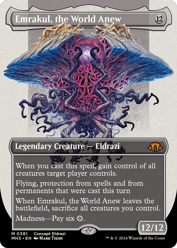 Emrakul, the World Anew (Borderless) (381) (MH3)