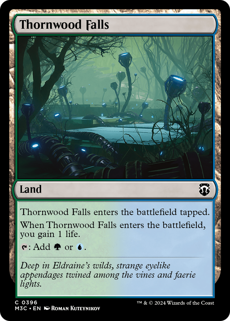 Thornwood Falls (M3C-396) - Modern Horizons 3 Commander Ripple Foil